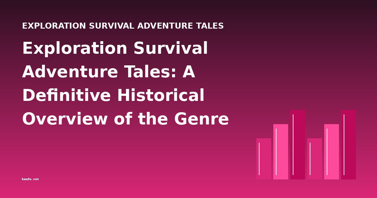 Exploration Survival Adventure Tales: A Definitive Historical Overview of the Genre