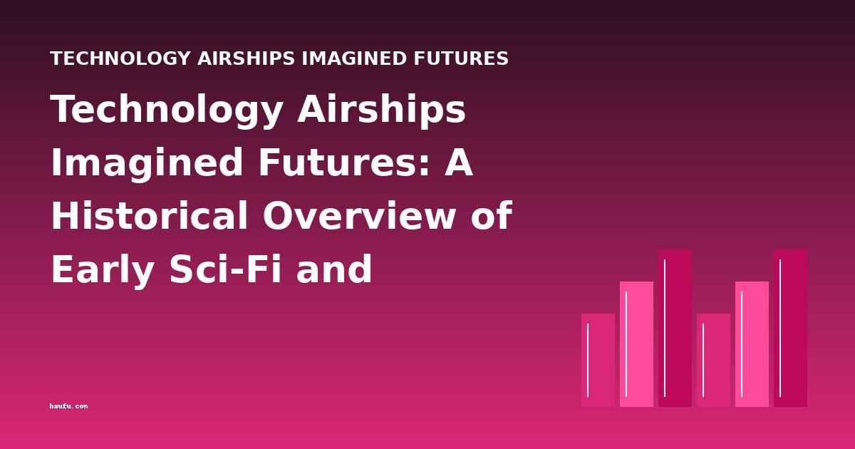 Technology Airships Imagined Futures: A Historical Overview of Early Sci-Fi and Adventure