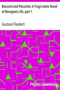 Cover of Bouvard and Pécuchet: A Tragi-co...