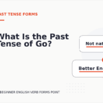 What Is the Past Tense of Go?