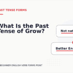 What Is the Past Tense of Grow?