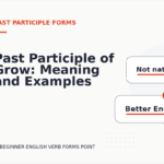 Past Participle of Grow: Meaning and Examples