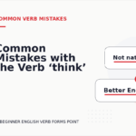 Common Mistakes with the Verb ‘think’